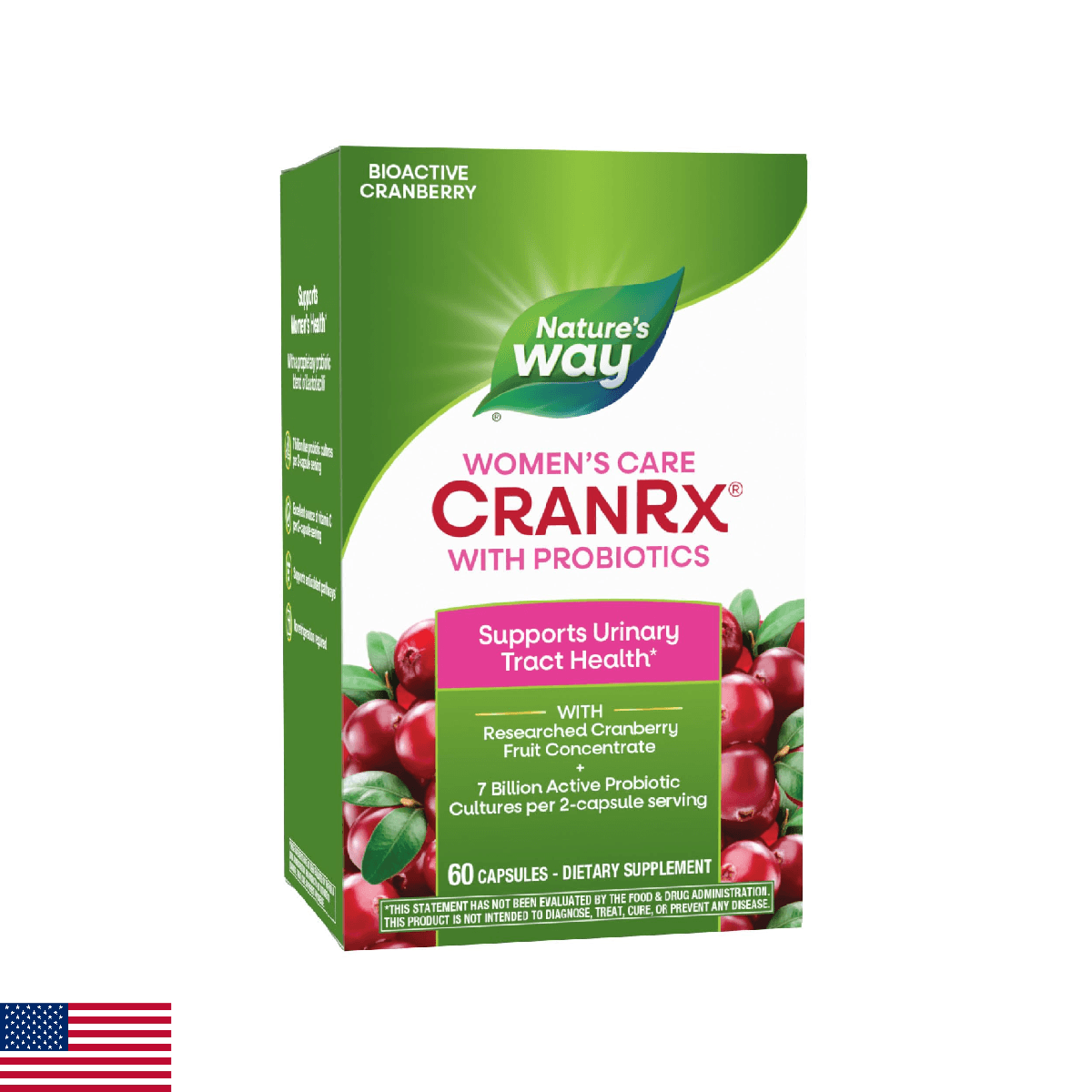 Nature's Way Women's Care CranRx with Probiotics, Supports Urinary Health*, Vita - Image 1