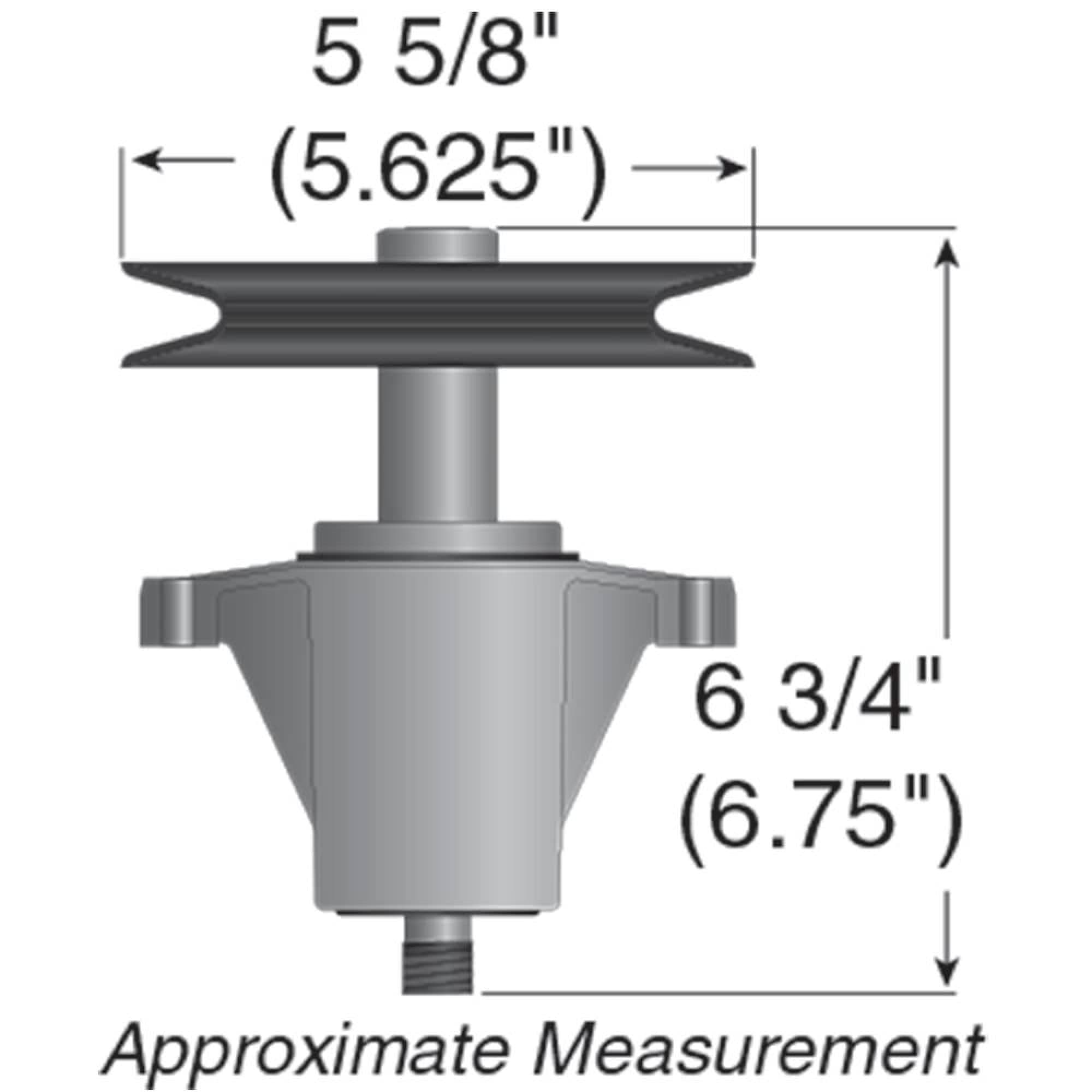 Stens New Spindle Assembly 285-145 for MTD 918-0625B - Thumbnail 3