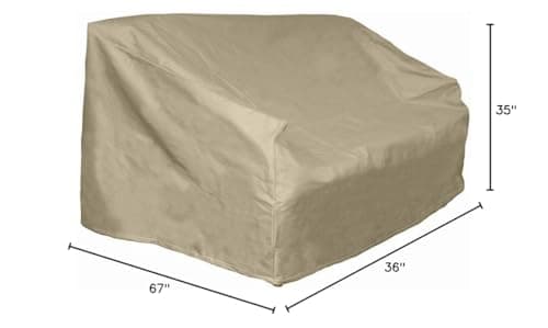 Hearth & Garden SF40254 Loveseat/Bench Cover - Thumbnail 3