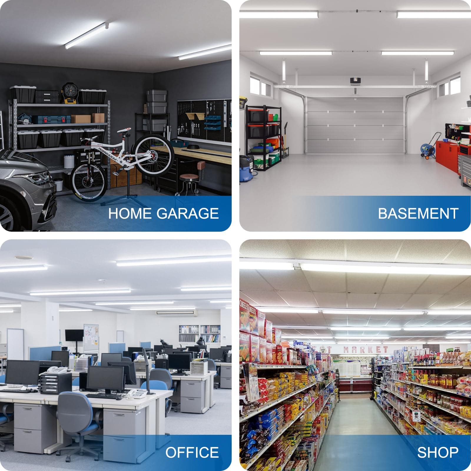 Airseafar 12-Pack T8 LED 2FT Type B Light Bulbs, 10W (24W Equivalent), 5000K, 13 - Thumbnail 7