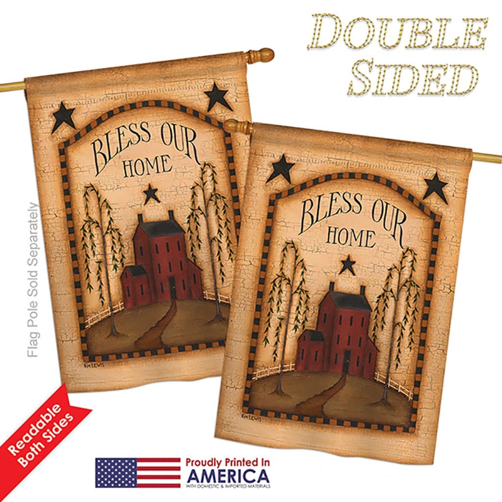 Breeze Decor - Classic Bless Our Home Inspirational - Everyday Sweet Home Impres - Thumbnail 3