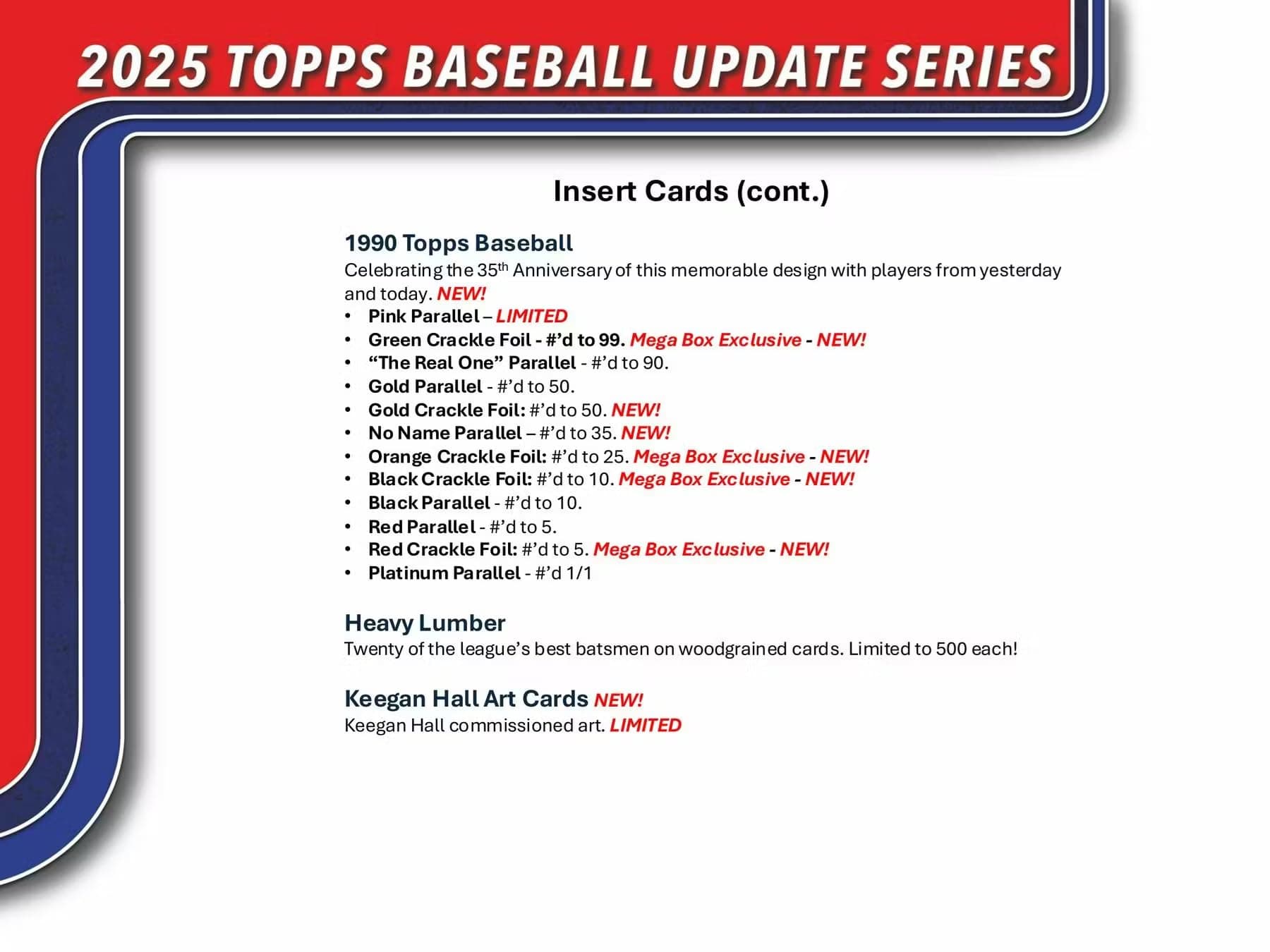 2025 Topps Update Series Baseball Hanger Trading Card Box (Find Hanger Exclusive - Thumbnail 4