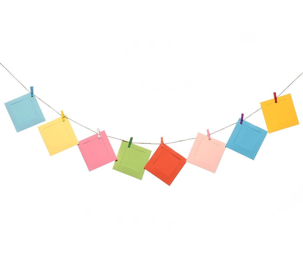 Polaroid Vintage Frame 3x4, Colorful - Thumbnail 2