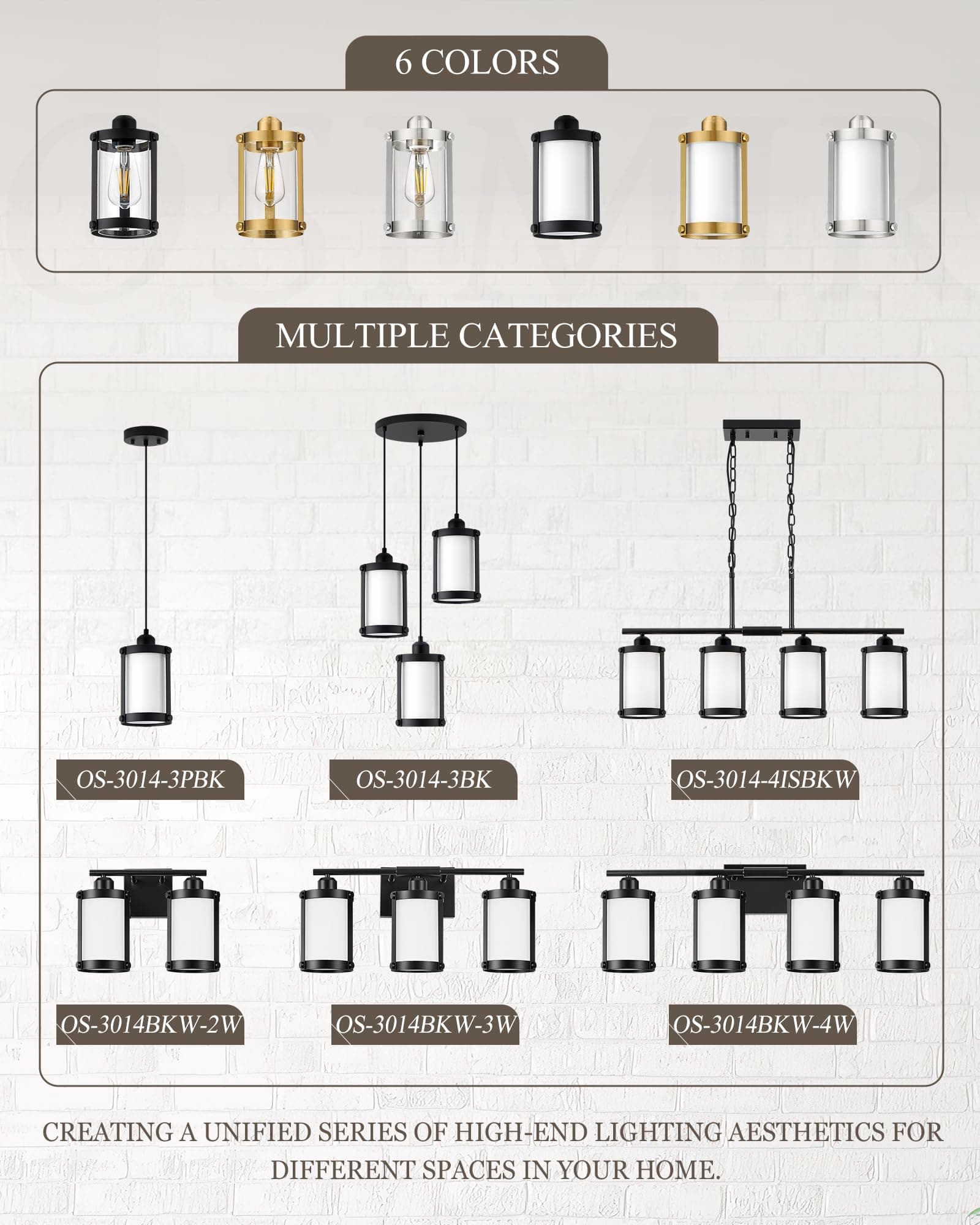 Osimir Black Pendant Lights Kitchen Island, 1-Light Modern Mini Hanging Light Fi - Thumbnail 6