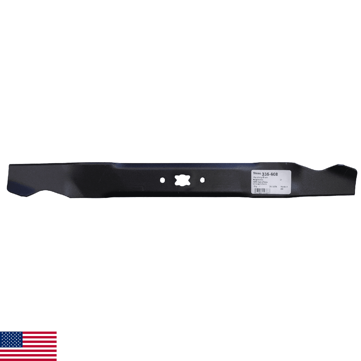 Stens 335-608 Mulching Blade, Replaces Mtd 742-0742A 942-0742A 742-0742 942-0742 - Image 1