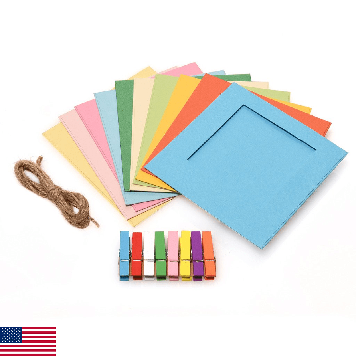 Polaroid Vintage Frame 3x4, Colorful - Image 1