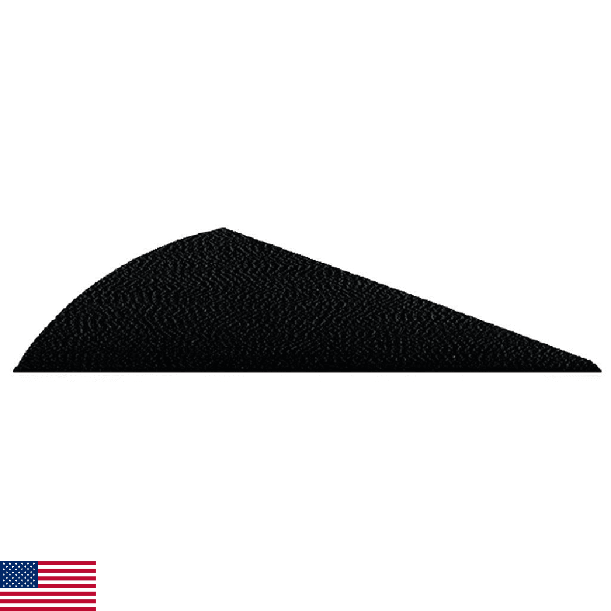 Bohning Blazer X2 Archery Vane (100-Pack), Black, 10762BK185 - Image 1