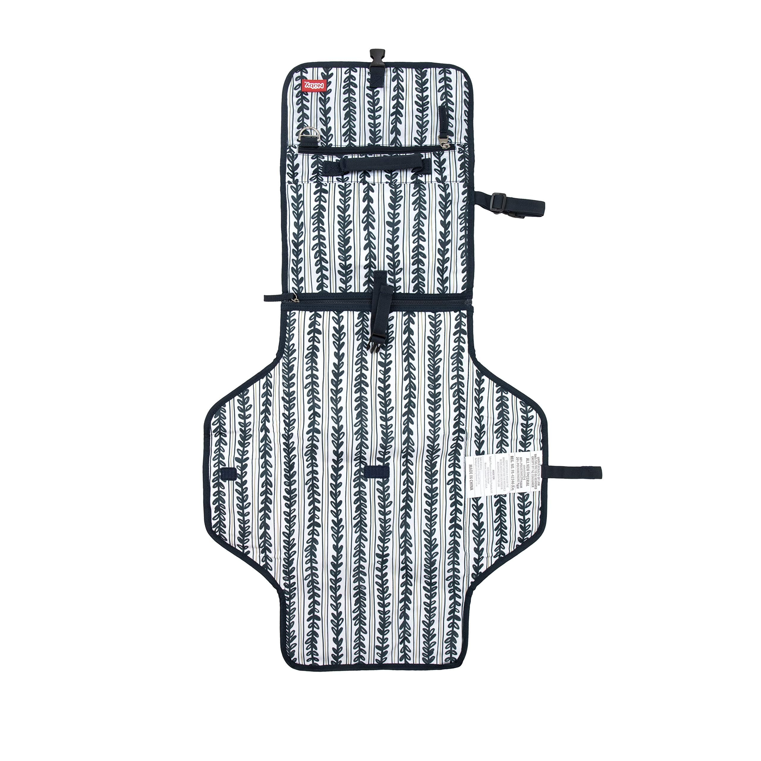 Nuby Portable Baby Changing Pad Station, Quick Wipe Clean Changing Mat with Buil - Thumbnail 4