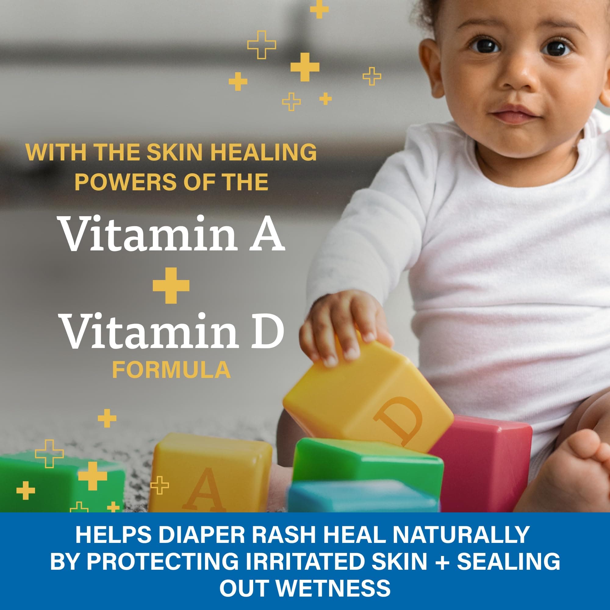 A+D Diaper Rash Cream Zinc Oxide, 4 Ounces each (Pack of 3) - Thumbnail 4