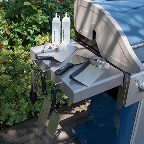 Permasteel 10-Pc Griddle Accessories Kit for Flat Top Grills, Outdoor Tool Set w - Thumbnail 2