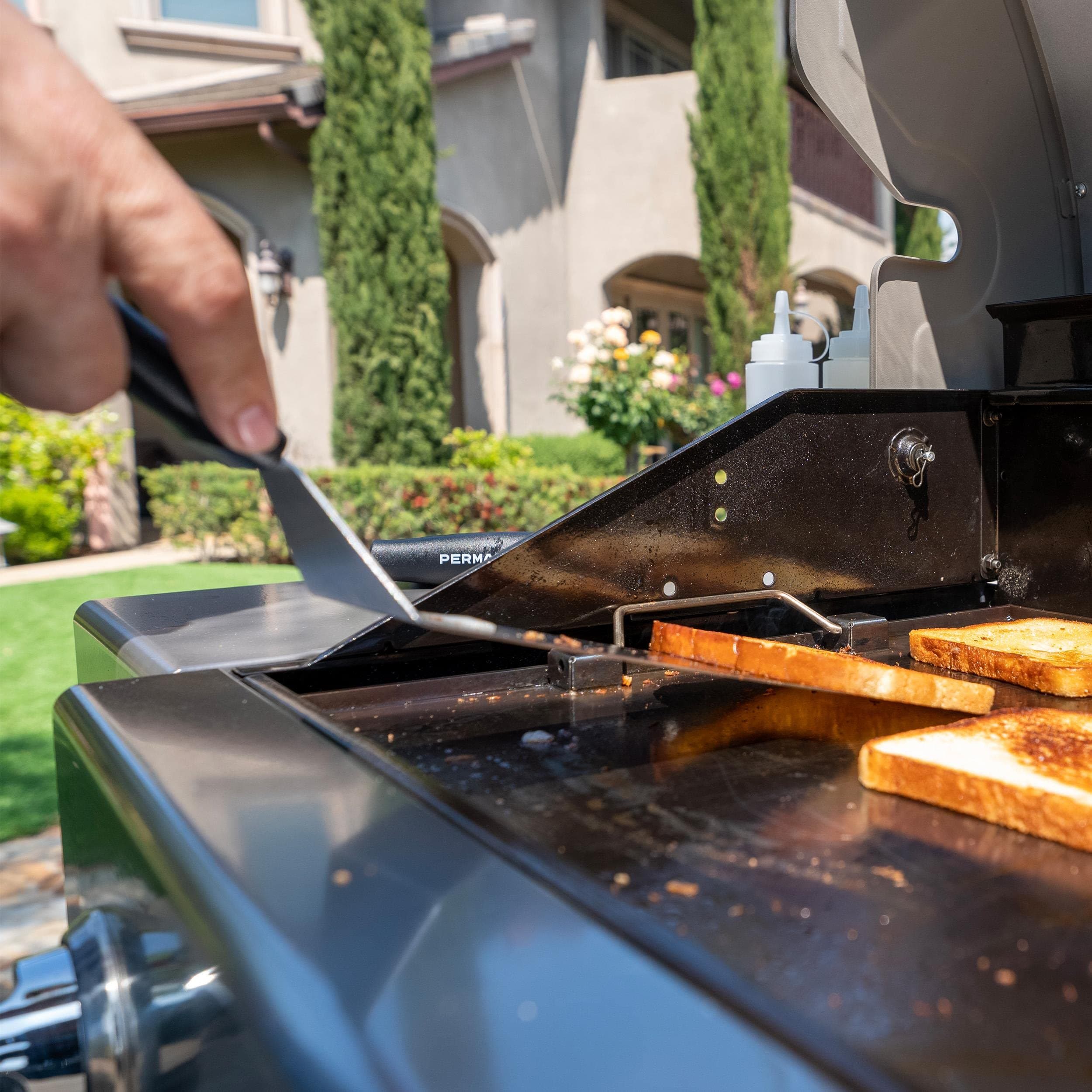 Permasteel 10-Pc Griddle Accessories Kit for Flat Top Grills, Outdoor Tool Set w - Thumbnail 5