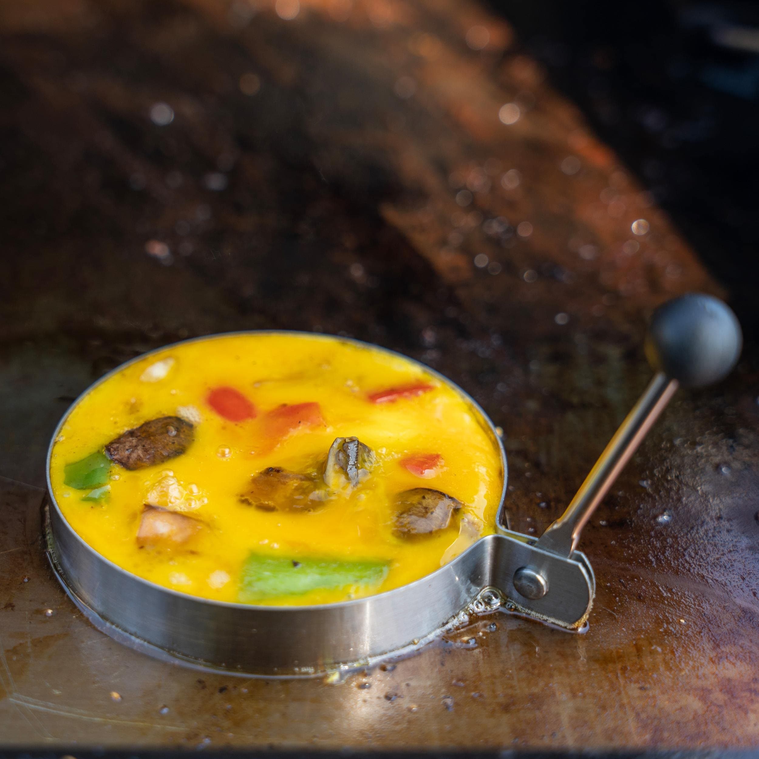 Permasteel 10-Pc Griddle Accessories Kit for Flat Top Grills, Outdoor Tool Set w - Thumbnail 9