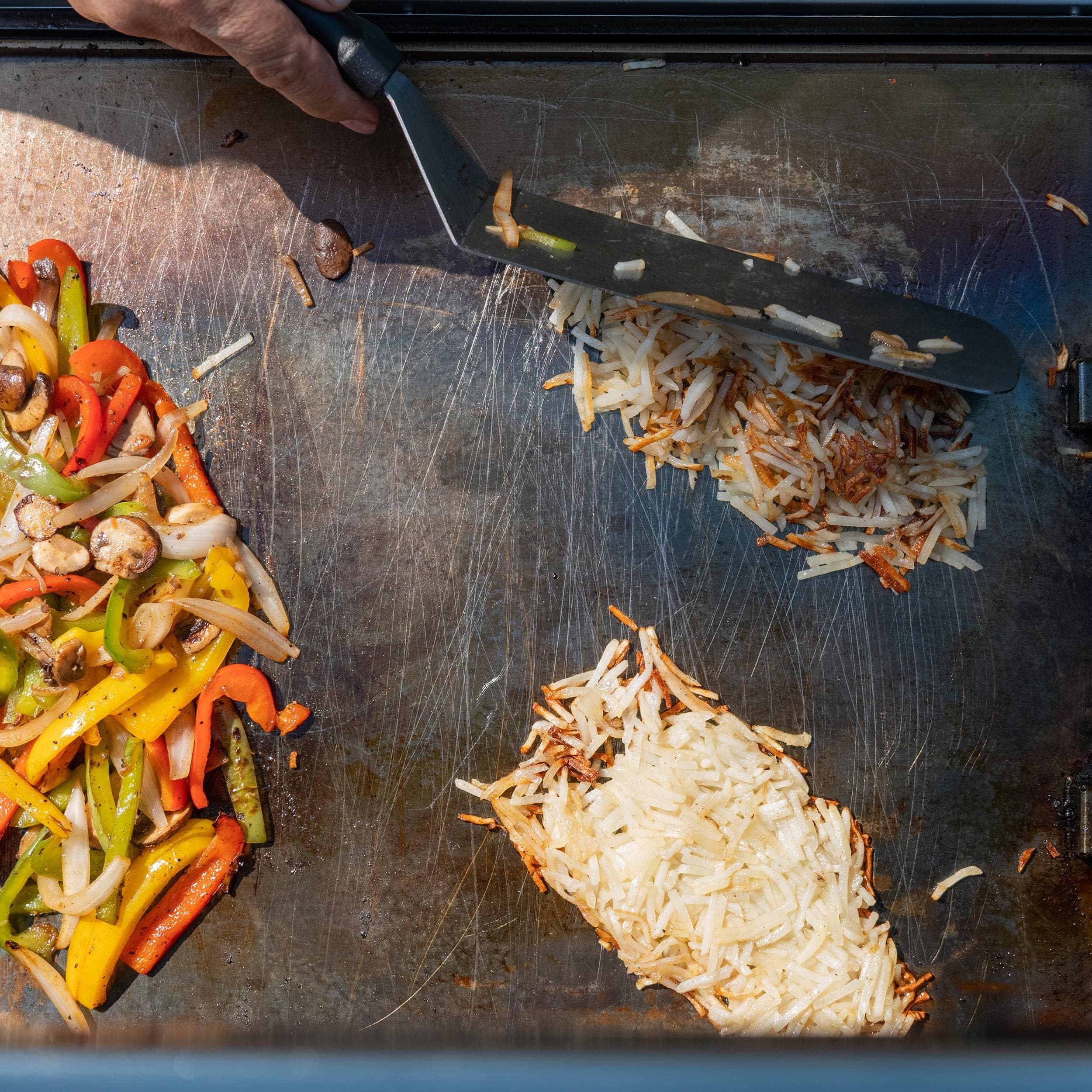 Permasteel 10-Pc Griddle Accessories Kit for Flat Top Grills, Outdoor Tool Set w - Thumbnail 10