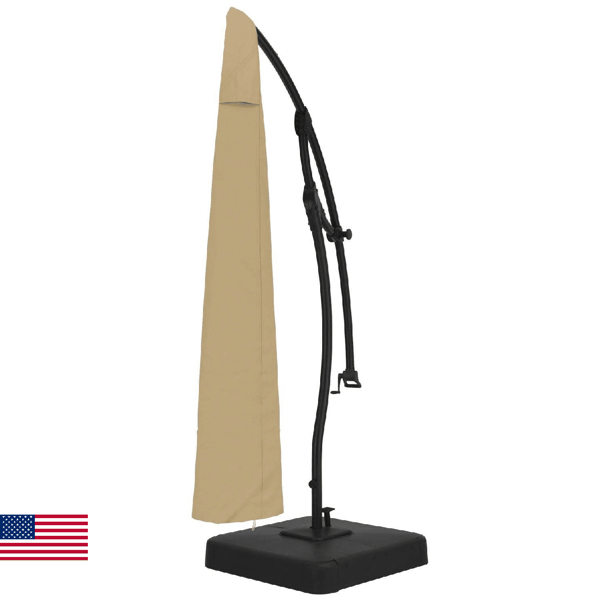 Classic Accessories Terrazzo Patio Offset Umbrella Cover, Patio Furniture Covers - Image 1