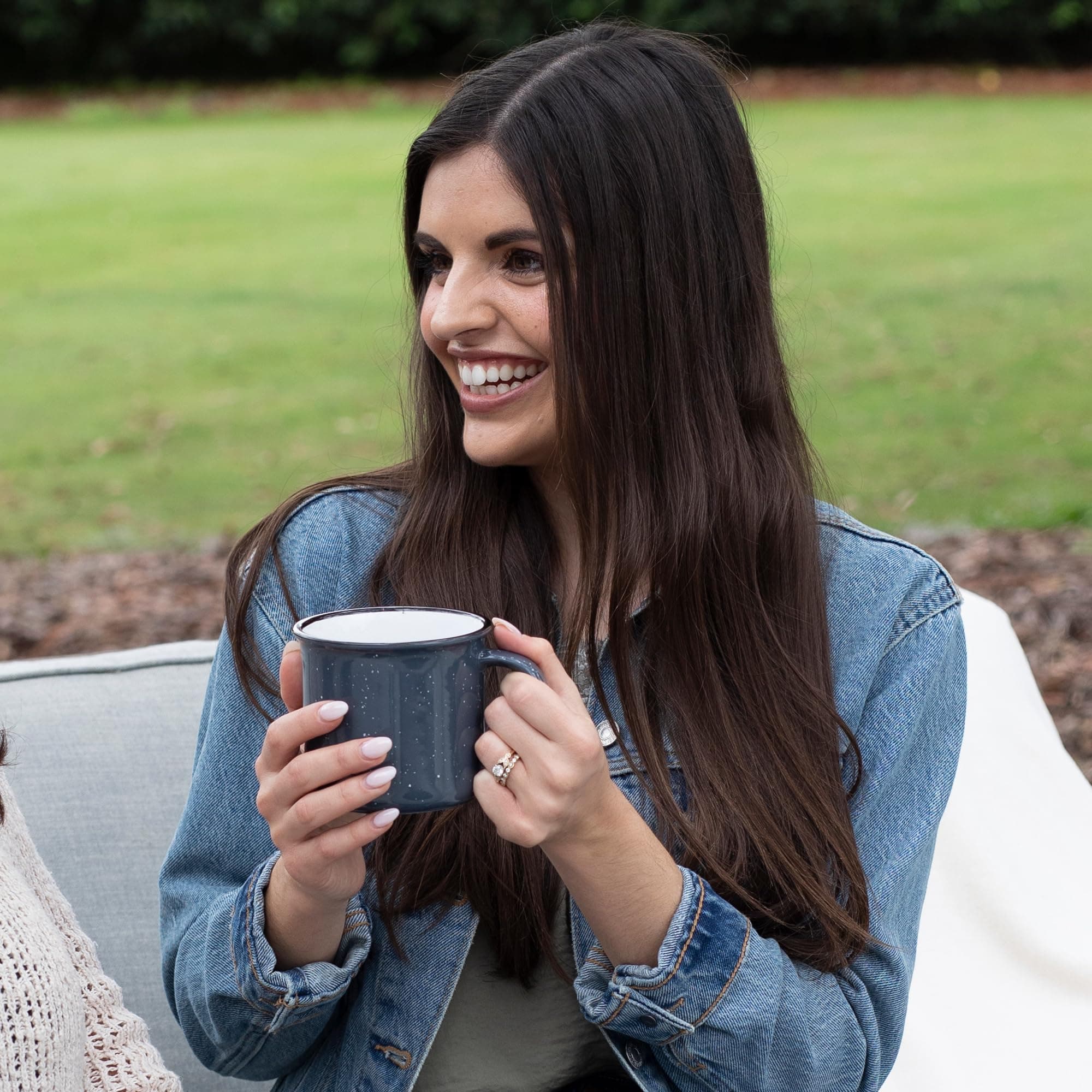 Gifts by Design Set of 8 Ceramic Campfire Mugs – 15 Oz, Orange – Coffee & Tea Cu - Thumbnail 6