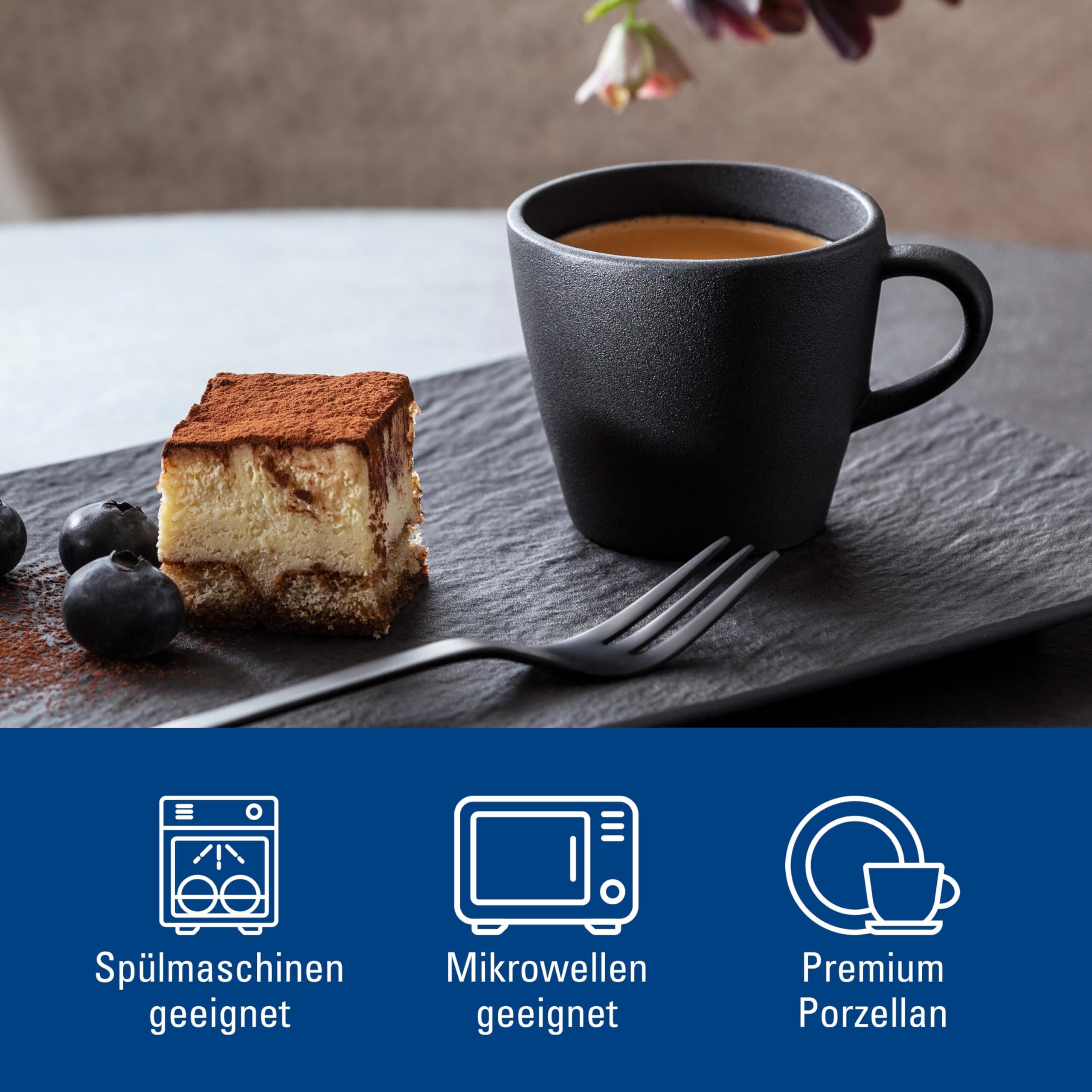 Villeroy & Boch Manufacture Rock Espresso Cup - Thumbnail 3