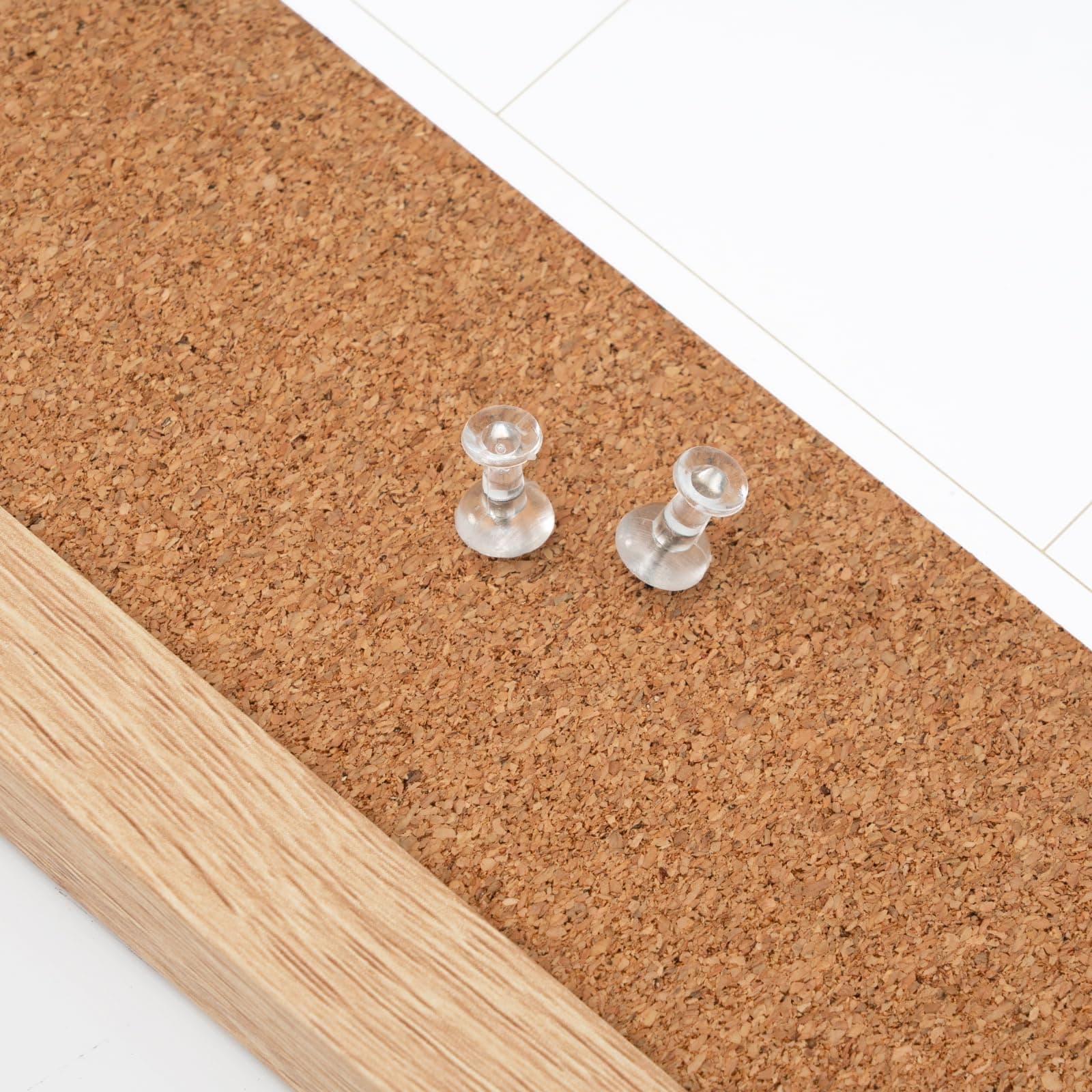 ARCOBIS Calendar Whiteboard with Cork Board 24x18 Wall Mounted Dry Erase Magneti - Thumbnail 4