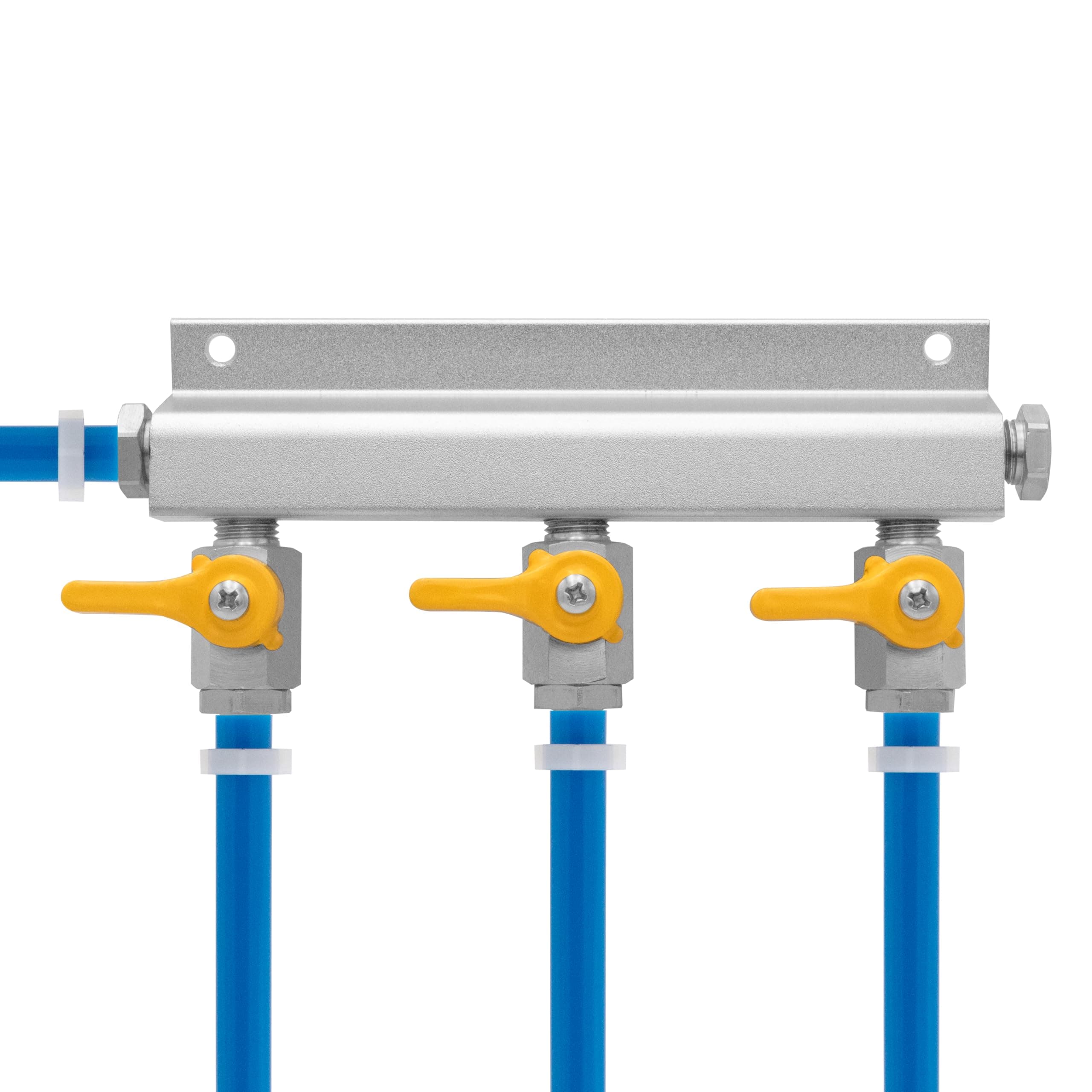 Kegco AD3 Aluminum 3-Way Kegerator Beer Gas Air Distributor - Thumbnail 5