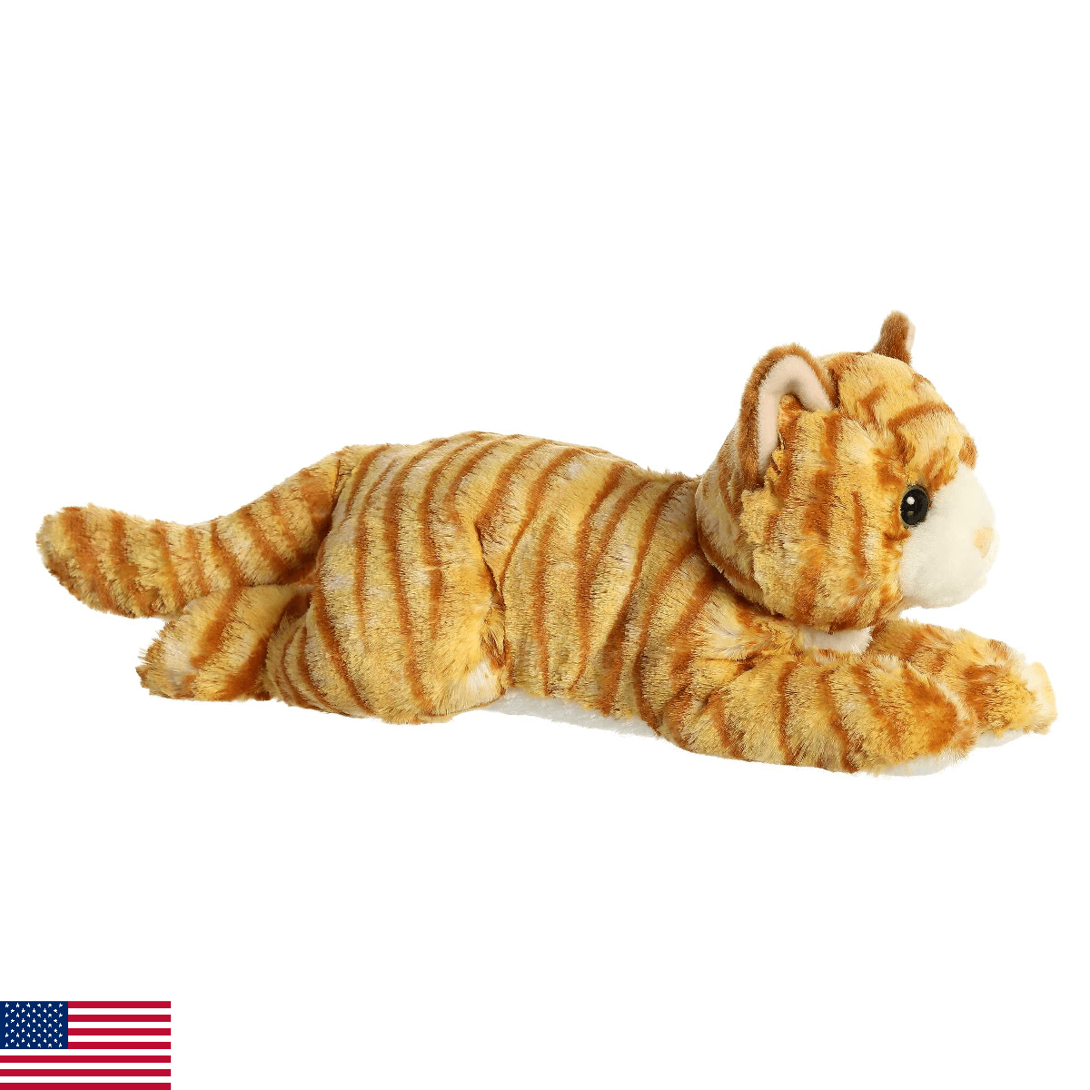 Aurora® Adorable Flopsie™ Ginger Cat™ Stuffed Animal - Used to Create Imaginativ - Image 1