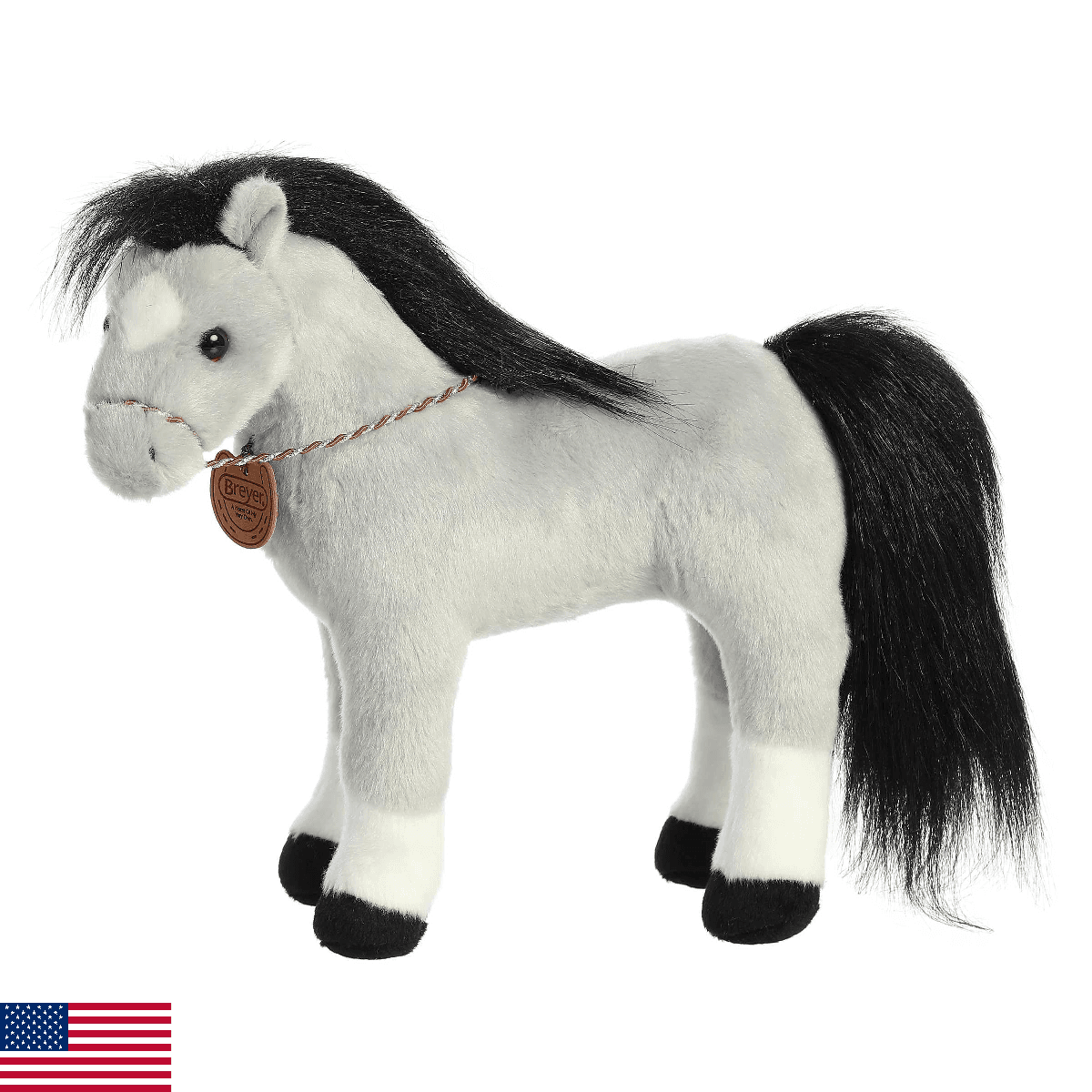 Aurora® Exquisite Breyer® Showstoppers Welsh Cob Stuffed Animal - Realistic Deta - Image 1