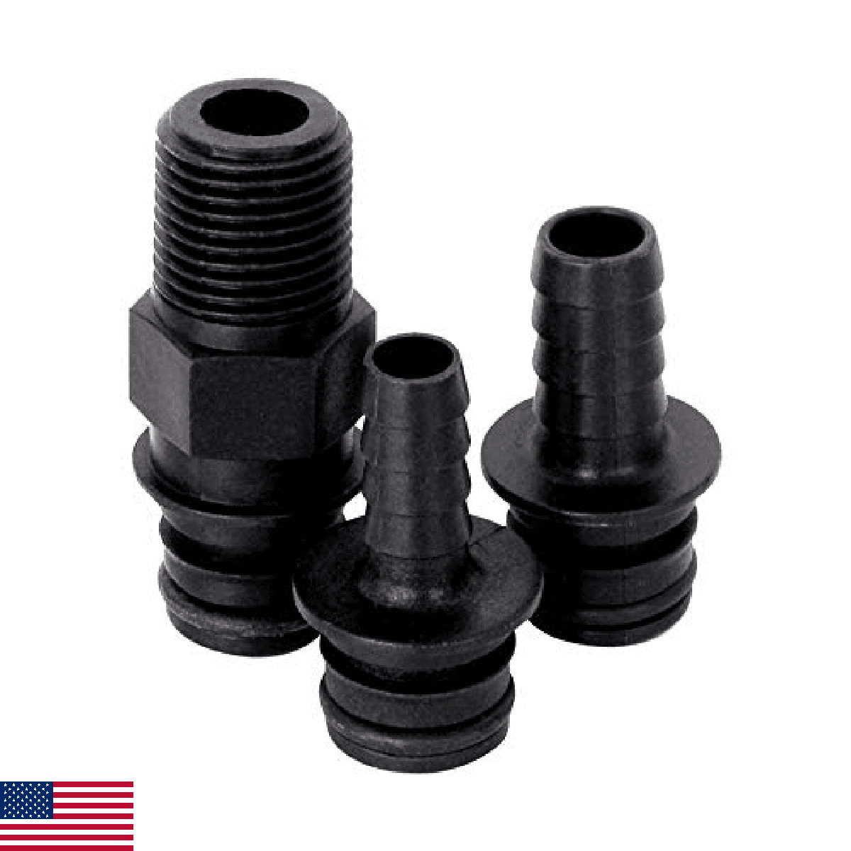 FOXCUP Rural King Pump Port Fittings 3PK - Image 1