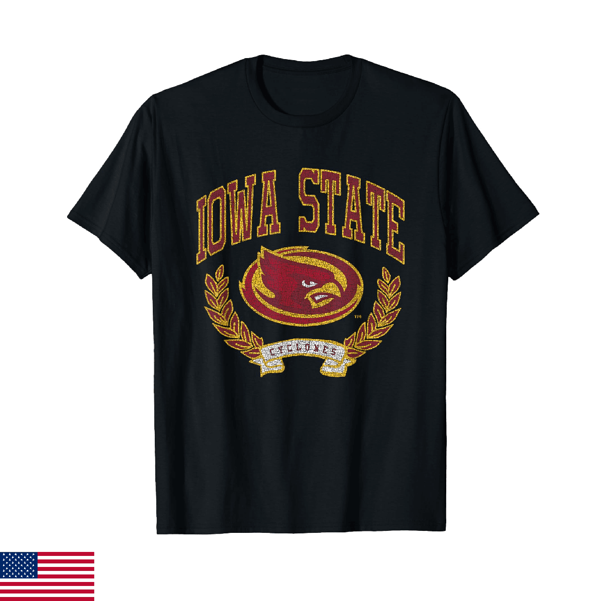 Iowa State Cyclones Victory Vintage T-Shirt - Image 1
