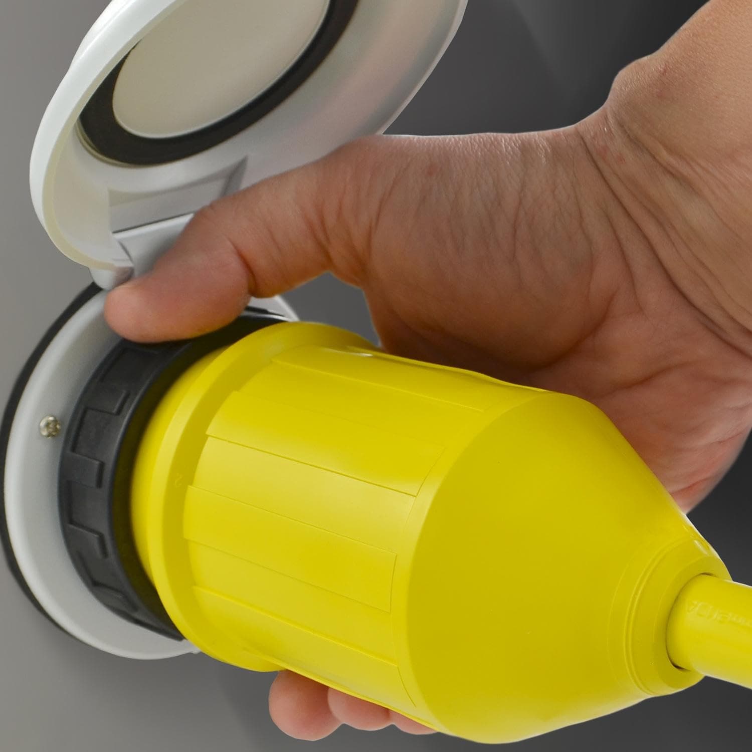 Conntek 14222 RV 1.5-Foot Pigtail Adapter Power Cord 15 Amp Male Plug To 50 Amp - Thumbnail 6