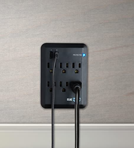 Elac PB-62S Protek 6 Outlet Wall Surge Protector - Thumbnail 5
