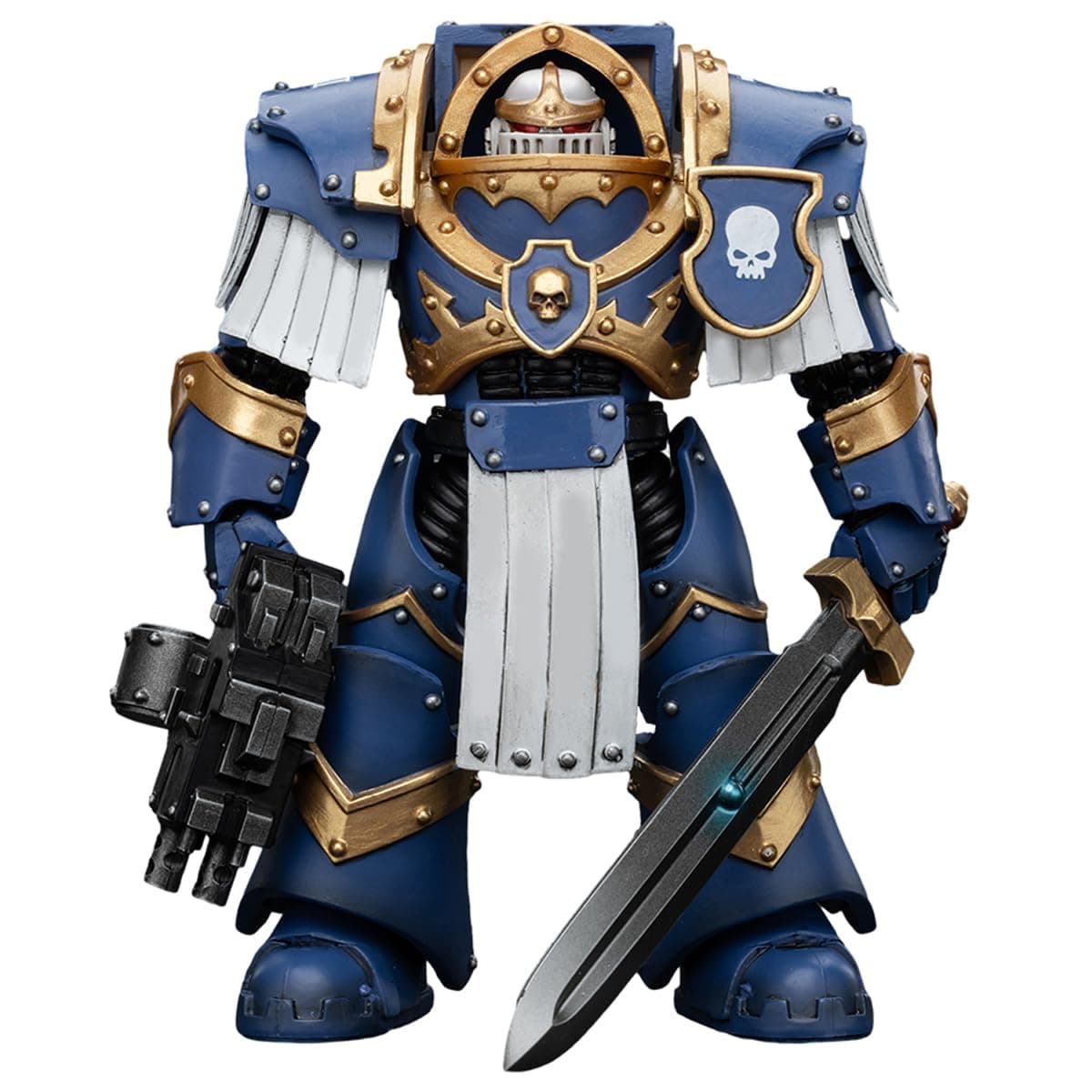 JOYTOY Warhammer 30K The Horus Heresy1/18 Action Figure Ultramarines Cataphracti - Thumbnail 2