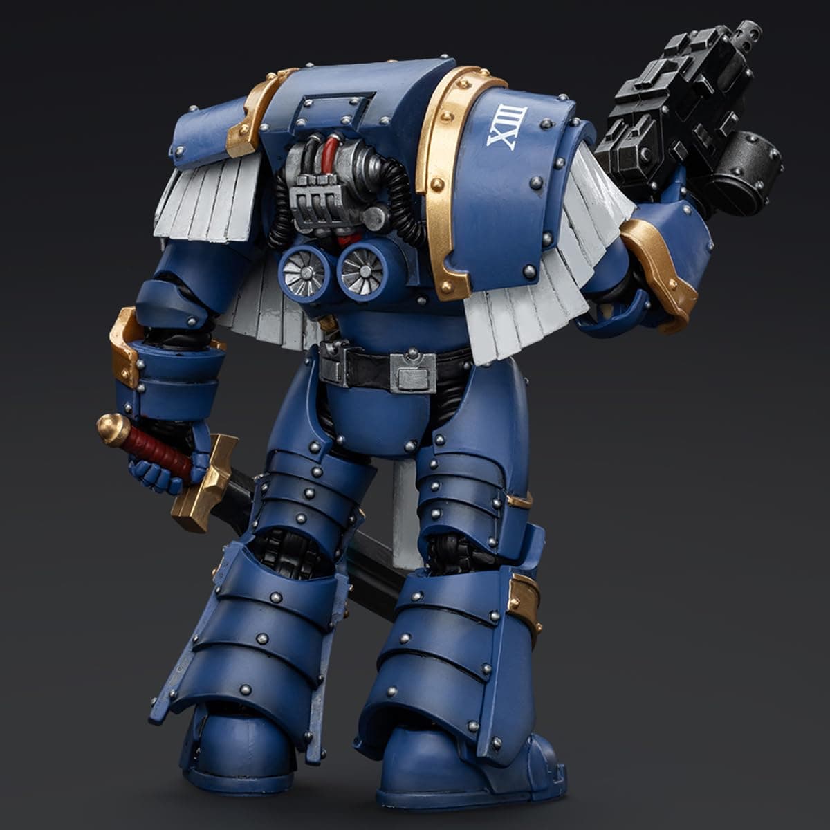 JOYTOY Warhammer 30K The Horus Heresy1/18 Action Figure Ultramarines Cataphracti - Thumbnail 7