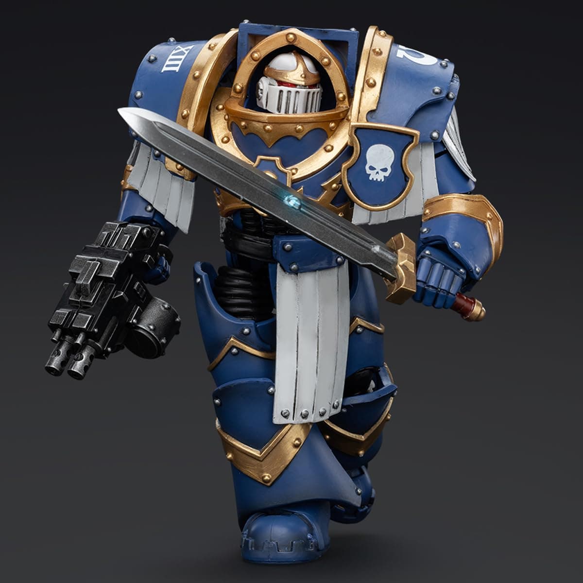 JOYTOY Warhammer 30K The Horus Heresy1/18 Action Figure Ultramarines Cataphracti - Thumbnail 5