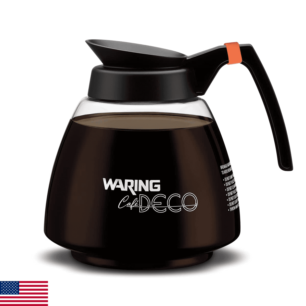 Waring Commercial 64 Oz. Glass Coffee Decanter - Image 1