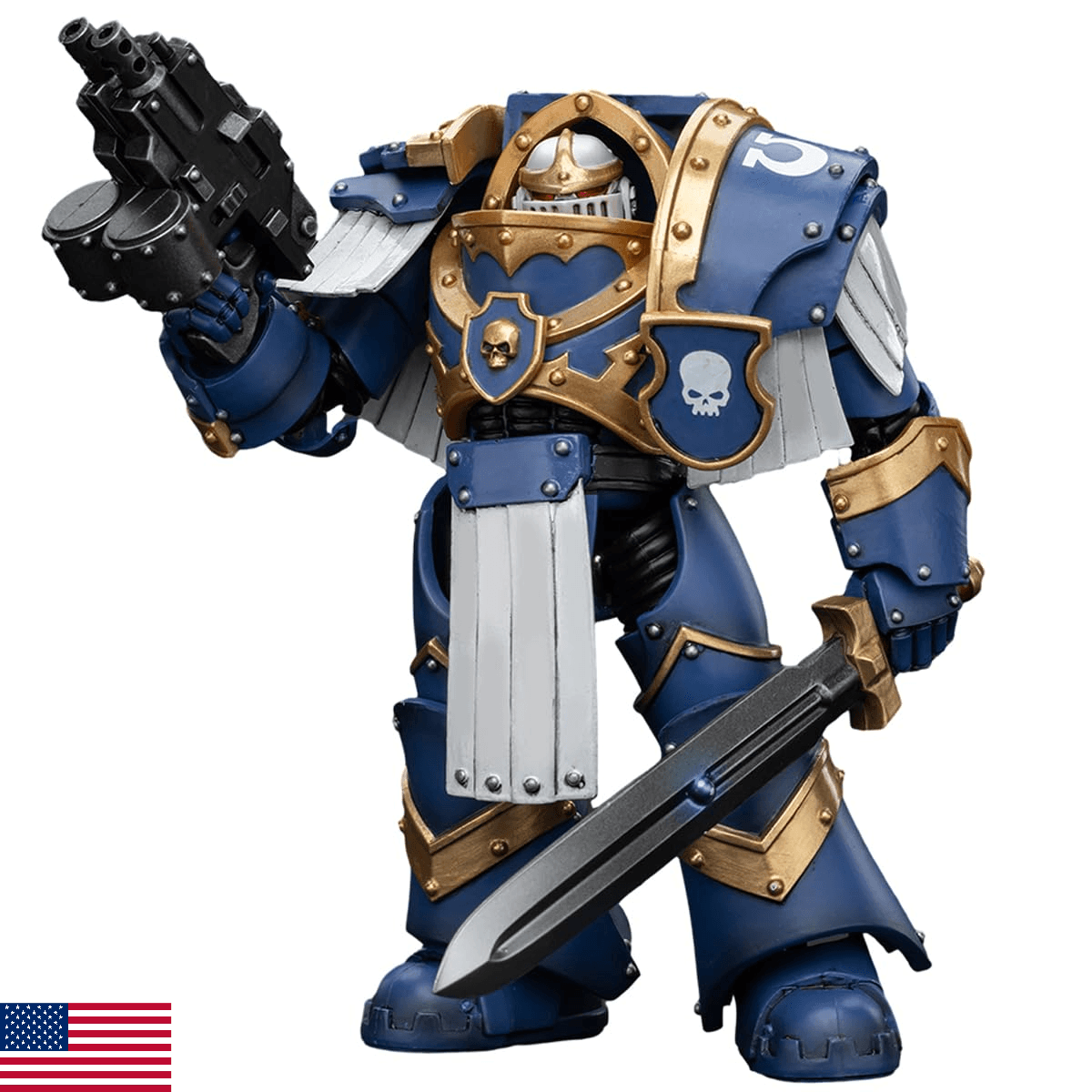 JOYTOY Warhammer 30K The Horus Heresy1/18 Action Figure Ultramarines Cataphracti - Image 1