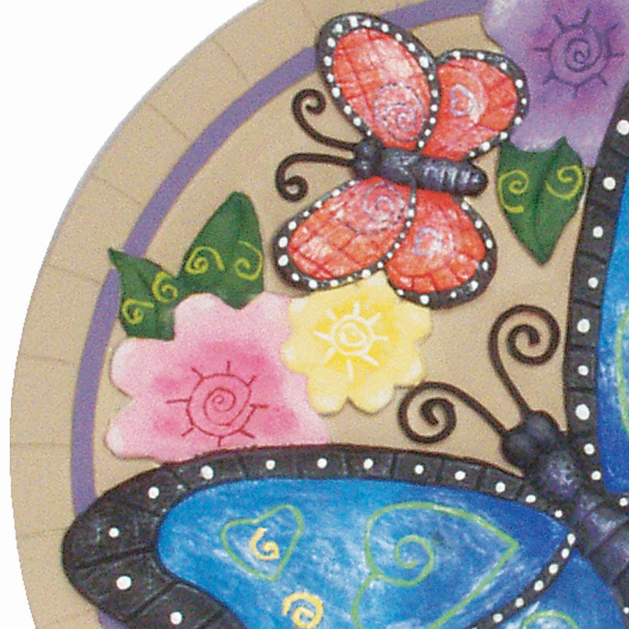 Spoontiques - Garden Décor - Butterfly Stepping Stone - Decorative Stone for Gar - Thumbnail 4