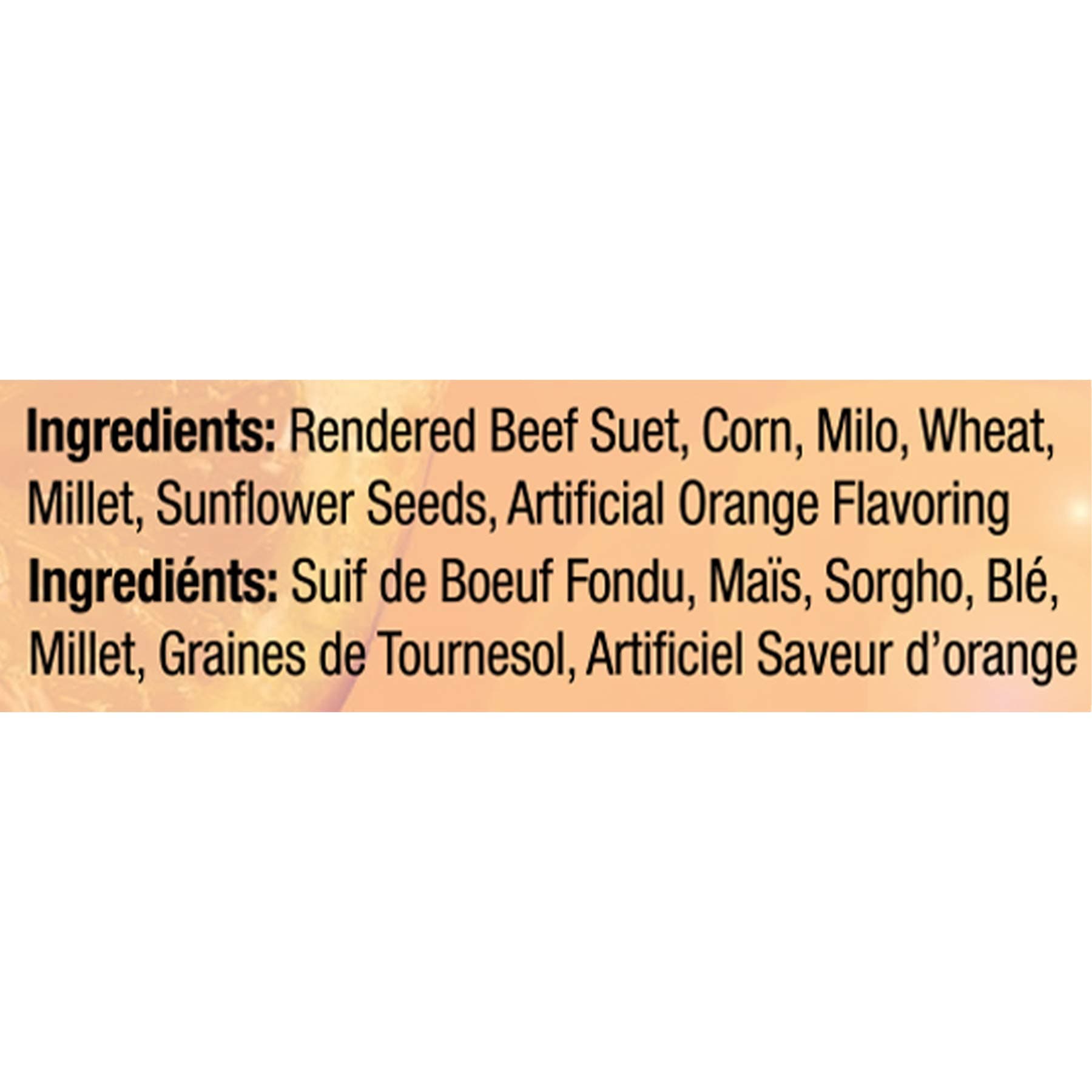 Heath Outdoor Products DD14-10 Orange Burst Suet Cake Pack of 10 - Thumbnail 4