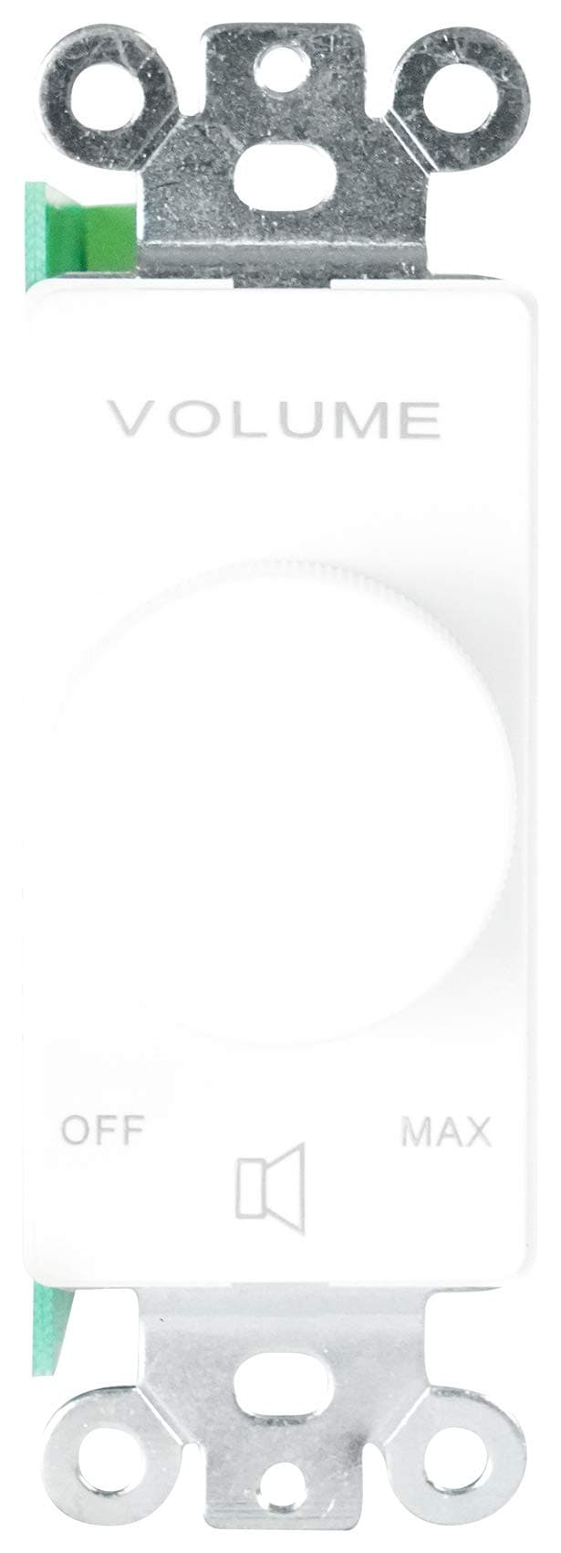 Rockville VOL850 50W x2 Wall Stereo Volume Controller 8 Ohm, 11-Step Rotary Knob - Thumbnail 3