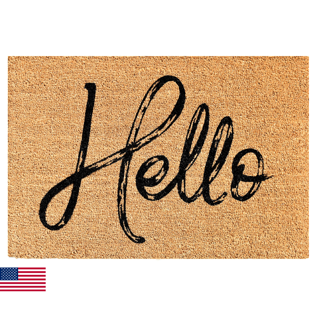 Calloway Mills AZ104762436 Canty Hello Doormat 24x36 - Image 1