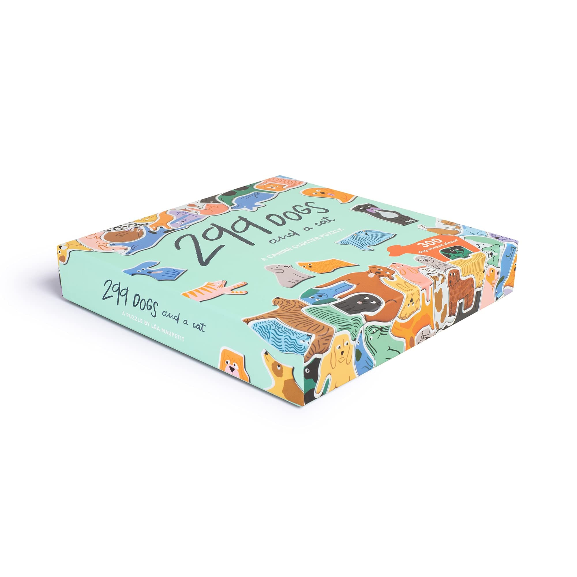 Laurence King 299 Dogs (and a cat) 300 Piece Cluster Puzzle - Thumbnail 2