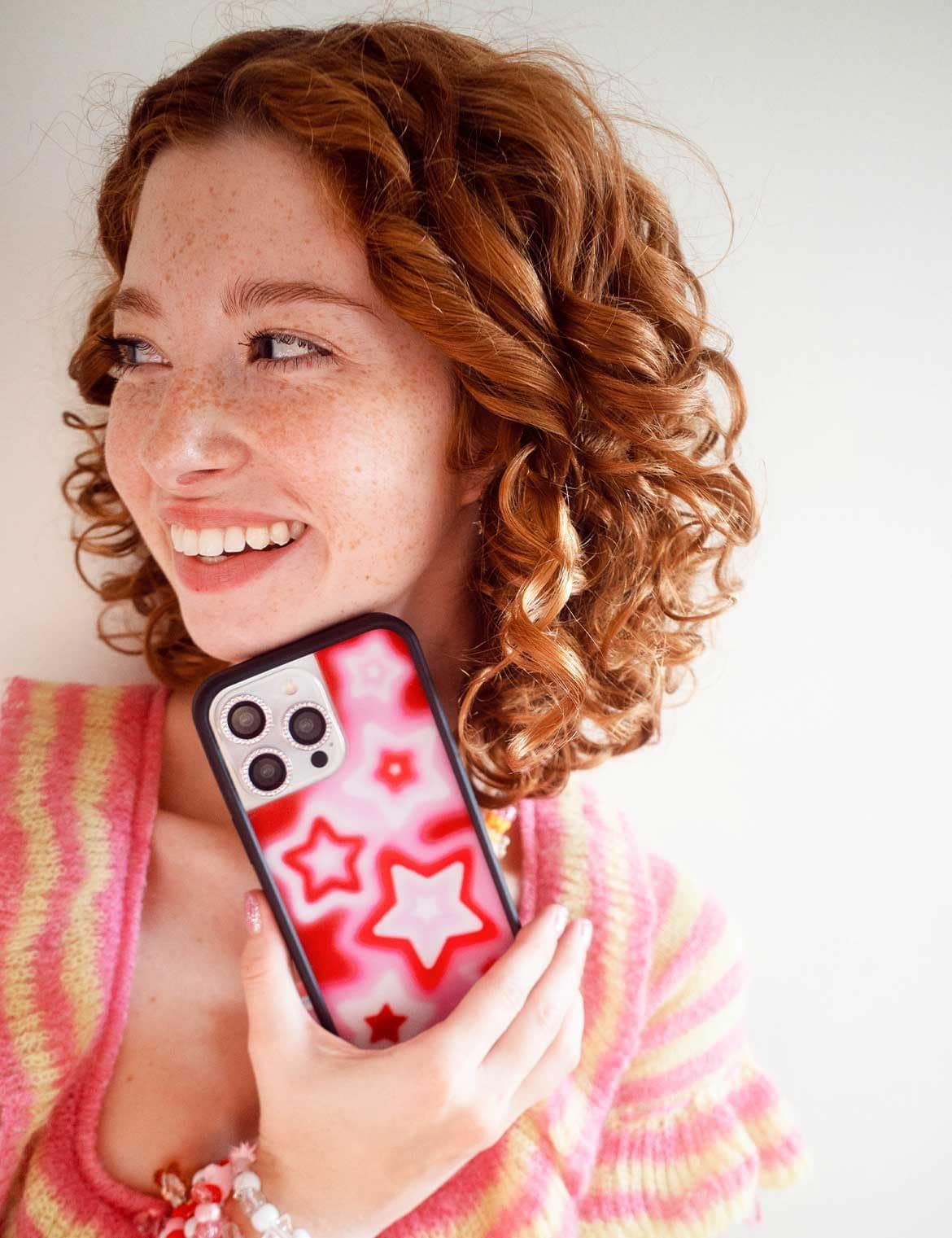 Wildflower Cases - Red Dream Star, Compatible with Apple iPhone 13 Pro | Red Pin - Thumbnail 3