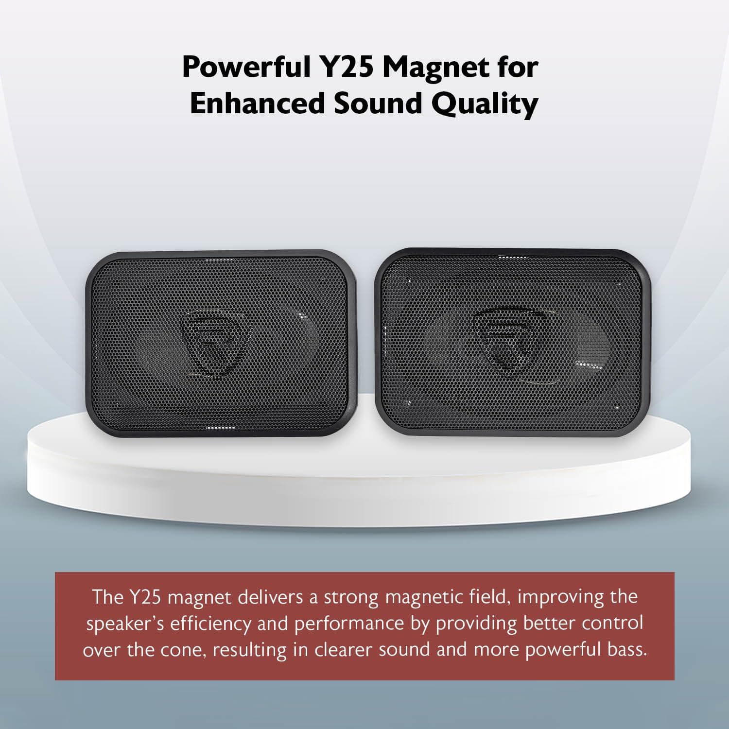 Pair Rockville RV46.3A 4x6" 3-Way Car Speakers 500 Watts/70 Watts RMS CEA Rated - Thumbnail 7