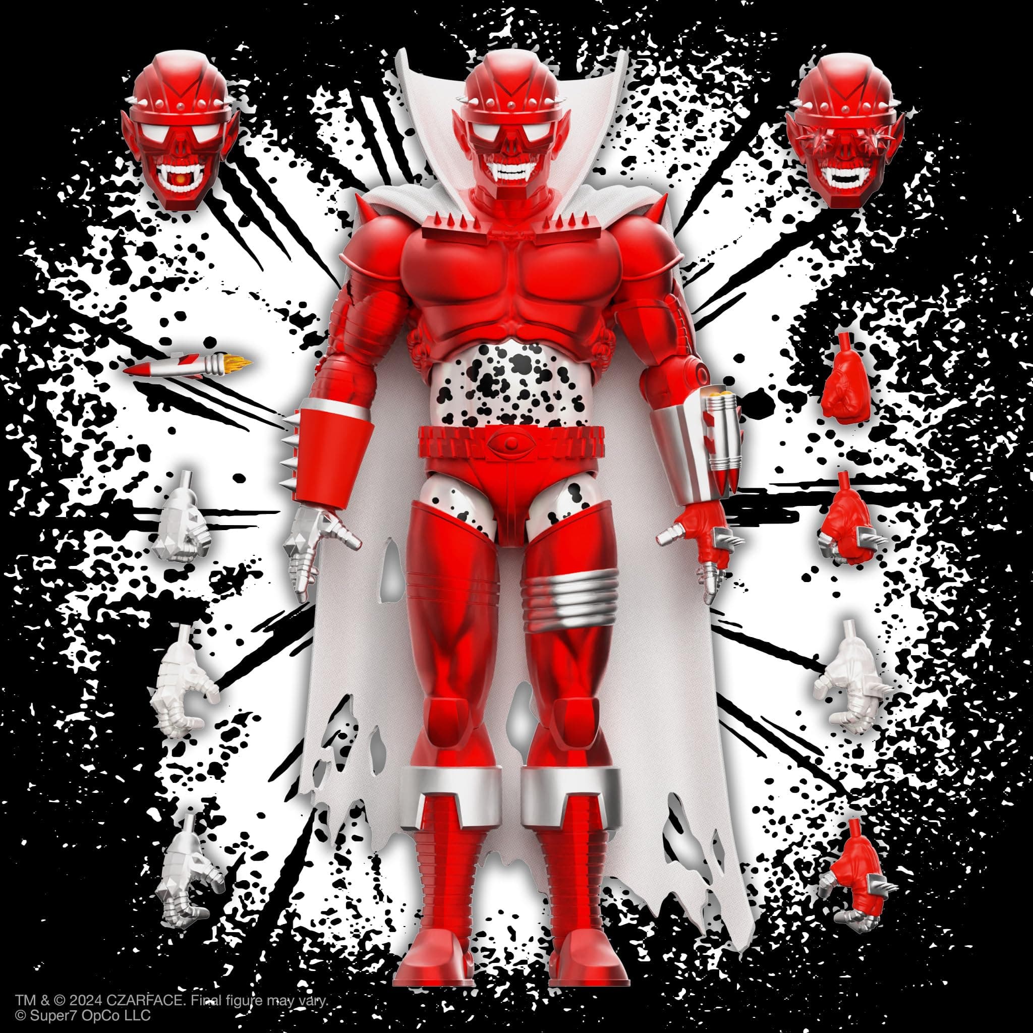 Super7 ULTIMATES! Czarface Impostarr 7-inch Action Figure with Accessories Hip H - Thumbnail 6