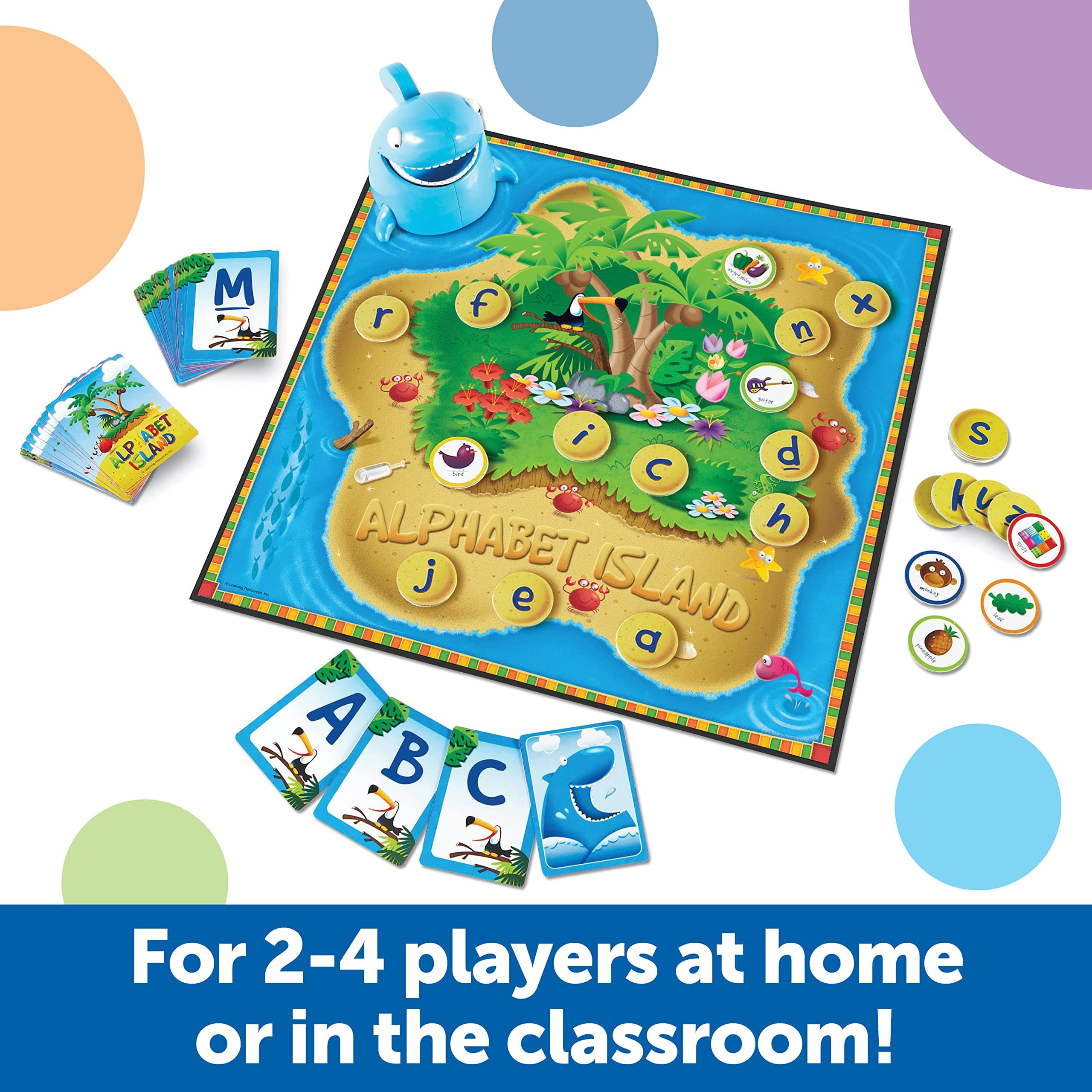 Learning Resources Alphabet Island a Letter & Sounds Game - Montessori ABC Toys, - Thumbnail 4