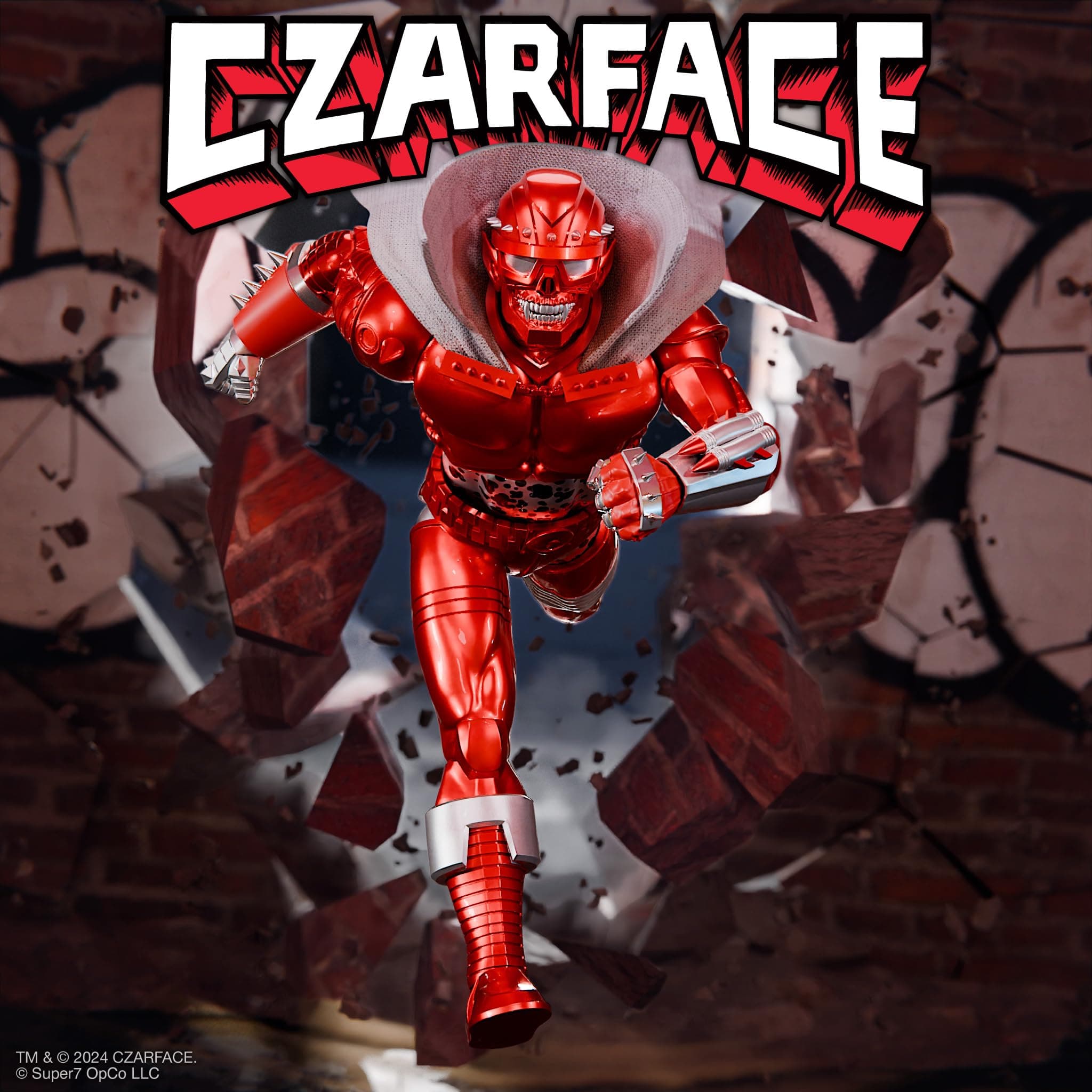Super7 ULTIMATES! Czarface Impostarr 7-inch Action Figure with Accessories Hip H - Thumbnail 2