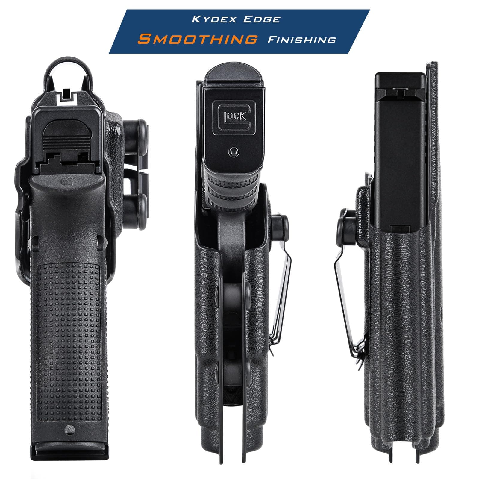 Bodyguard 2.0 Holster IWB Kydex Holster Fit: Smith & Wesson M&P Bodyguard 380 Pi - Thumbnail 4