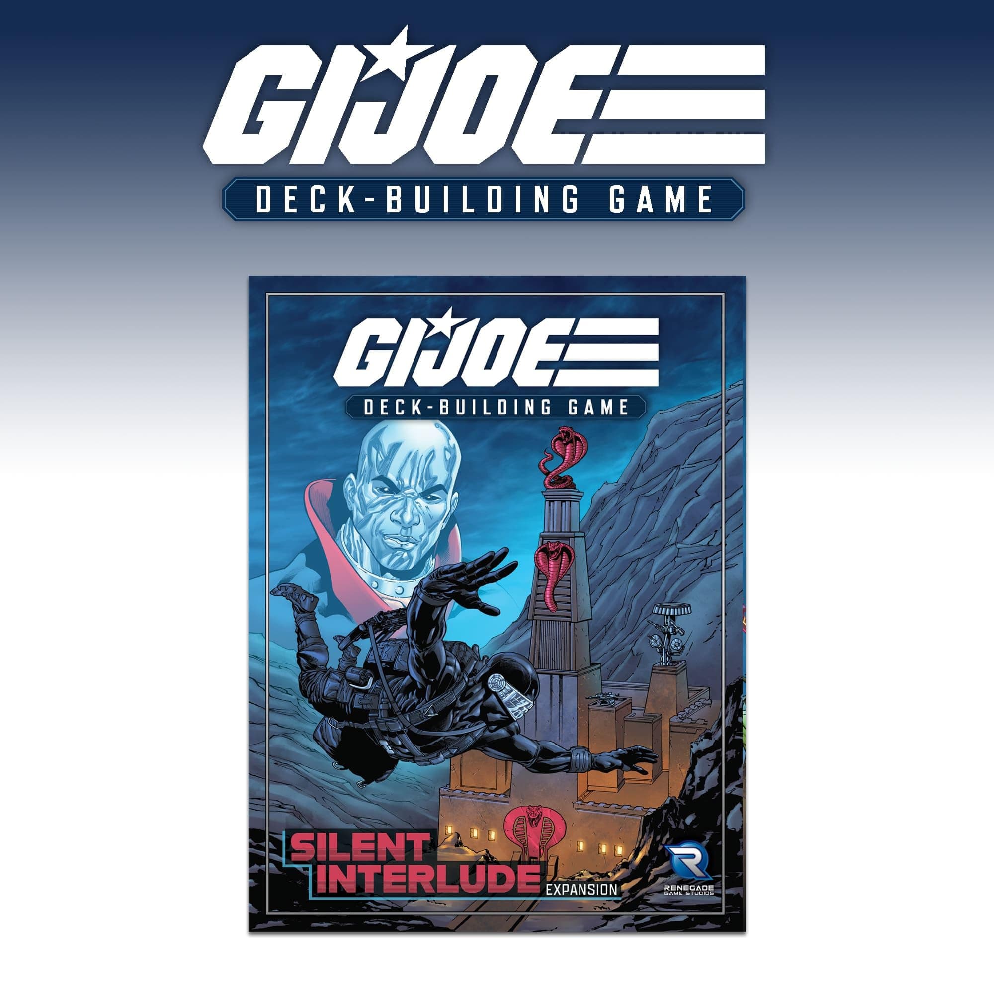 Renegade Game Studios G.I. Joe Deck Building Game Silent Interlude Expansion 2 M - Thumbnail 2