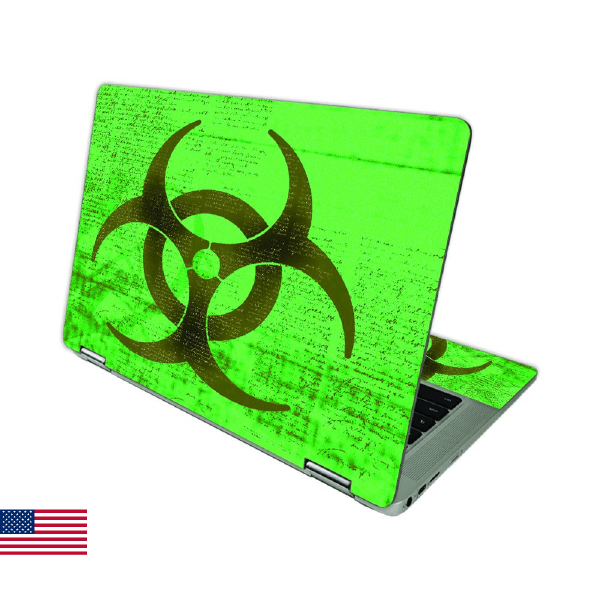 MightySkins Skin Compatible with HP Chromebook x360 14 (2021) - Biohazard | Prot - Image 1