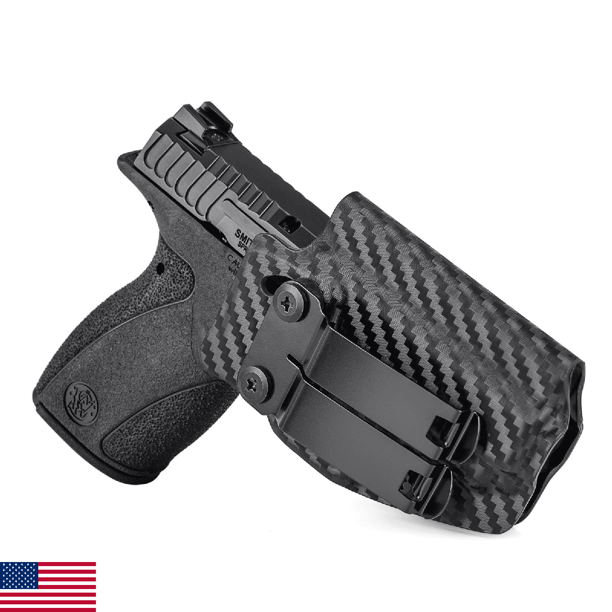 Bodyguard 2.0 Holster IWB Kydex Holster Fit: Smith & Wesson M&P Bodyguard 380 Pi - Image 1