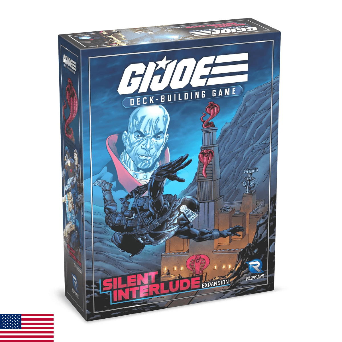 Renegade Game Studios G.I. Joe Deck Building Game Silent Interlude Expansion 2 M - Image 1
