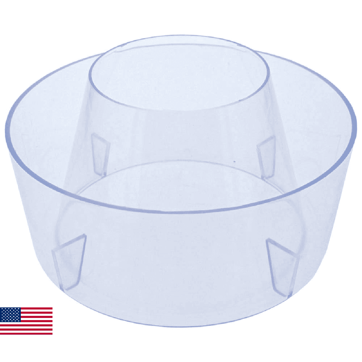 Complete Tractor 1109-9500 Air Cleaner Bowl Compatible with/Replacement for Ford - Image 1