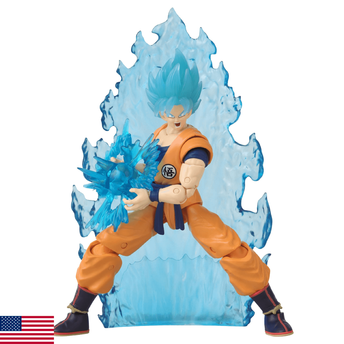 Bandai Dragon Ball Super Dragon Stars SS Blue Goku Power Up Pack Action Figure - Image 1